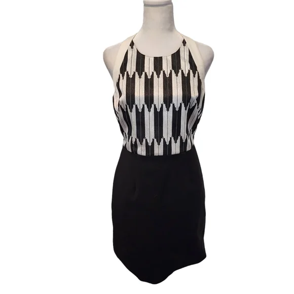 Sachin + Babi | Dresses | Euc Sachin Babi Geometric Bodice Bodicon Exposed Zipper Halter Dress | Poshmark Sachin + Babi | Dresses | Euc Sachin Babi Geometric Bodice Bodicon Exposed Zipper Halter Dress | Poshmark